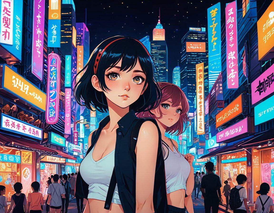 A captivating illustration showcasing a blend of vivid and diverse characters from various hentai genres, set against a dreamy backdrop that merges fantasy and reality. Incorporate playful elements like oversized manga-style eyes and imaginative settings such as enchanted landscapes or futuristic cities. The art should convey a sense of excitement and curiosity, inviting viewers to explore their desires. Use vibrant colors to enhance the mood and convey the complexity of fetishes and fantasies. super-realistic. vibrant colors. dynamic composition.